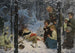 Bambini nella neve - Richard Borrmeister — vista dell’opera