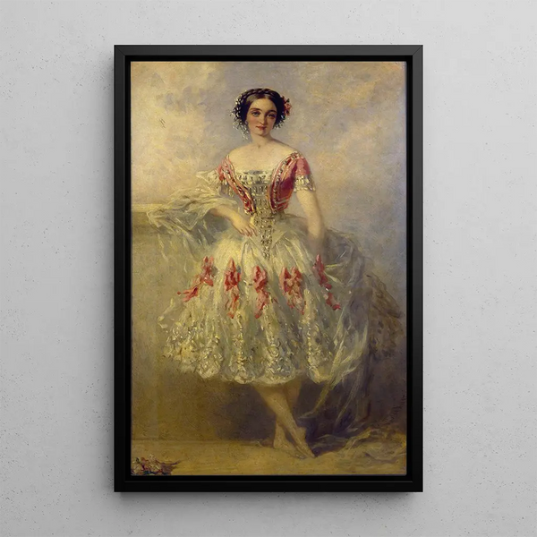 Portrait de Marie Adeline Plunkett - Richard Buckner — quadro incorniciato alla parete