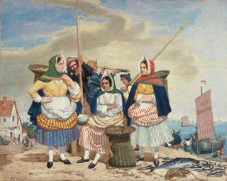 Mercato del pesce sul mare - Richard Dadd — vista dell’opera