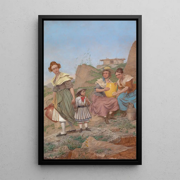 Négation - Richard Dadd — quadro incorniciato alla parete