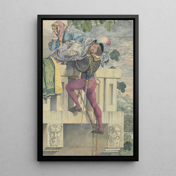 Esquisse pour les passions Amour - Richard Dadd — quadro incorniciato alla parete
