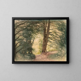 Boxhill, Surrey - Richard Doyle — quadro incorniciato alla parete