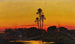 Un camp arabo al tramonto - Richard Fuchs — vista dell’opera