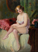 Dame au boudoir - Richard Geiger — vista dell’opera
