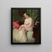 Dame au boudoir - Richard Geiger — quadro incorniciato alla parete