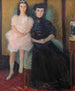 Madre e figlia - Richard Gerstl — vista dell’opera