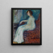 Ritratto di Henryk Cohn - Richard Gerstl — quadro incorniciato alla parete