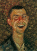 Autoportrait riant - Richard Gerstl — vista dell’opera