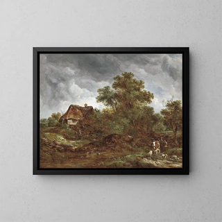 Paesaggio - Richard Hilder — quadro incorniciato alla parete