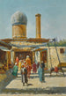 Una strada a Tachkent - Richard Karlovich Zommer — vista dell’opera