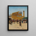 Bazar a Samarcanda - Richard Karlovich Zommer — quadro incorniciato alla parete