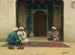 Prima della moschea - Richard Karlovich Zommer — vista dell’opera