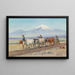 Conduite di buoi sul monte Ararat - Richard Karlovich Zommer — quadro incorniciato alla parete