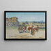 Paesaggio orientale - Richard Karlovich Zommer — quadro incorniciato alla parete