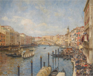 Vista di Venezia durante il Carnevale - Richard Lips — vista dell’opera