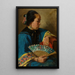 Portrait d'une femme mandarine - Richard Lorenz — quadro incorniciato alla parete