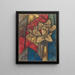 Progetto di finestra nel transetto nord della torre Dom a Utrecht 13 - Richard Nicolas Roland Holst — quadro incorniciato alla parete