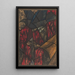 Progetto per una finestra nel transetto nord della cattedrale di Utrecht 5 - Richard Nicolas Roland Holst — quadro incorniciato alla parete