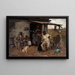 Un Échange de Chiens - Richard Norris Brooke — quadro incorniciato alla parete