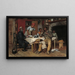 Una visita pastorale - Richard Norris Brooke — quadro incorniciato alla parete