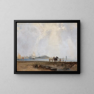 Richard Parkes Bonington - Near Quillebeuf.webp
