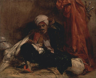 Richard Parkes Bonington - Seated Turk.webp