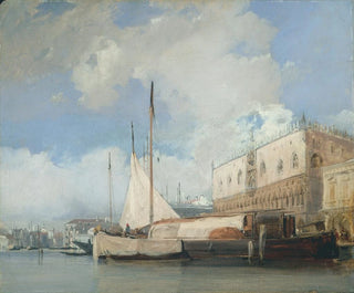 Richard Parkes Bonington - The Doges Palace Venice.webp
