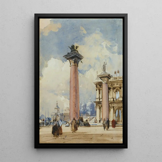 Richard Parkes Bonington - The Piazzetta Venice.webp