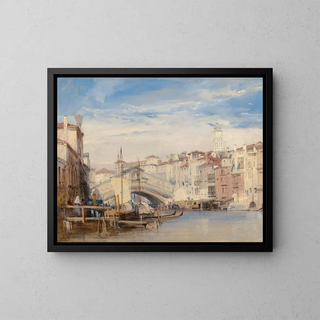 Richard Parkes Bonington - The Rialto Venice.webp