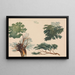 Alberi e fogliame - Richard Pettigrew Leitch — quadro incorniciato alla parete
