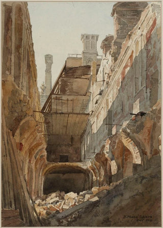 Richard Phen Spiers - Ruines du Palais des Tuileries salon de Diane en 1871.webp