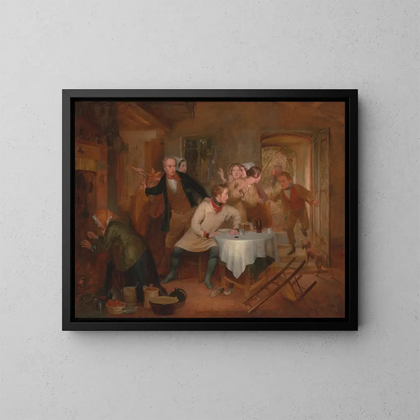 Il ritorno dei disertori - Richard Redgrave — quadro incorniciato alla parete