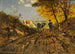 Paesaggio autunnale con pini - Richard von Poschinger — vista dell’opera