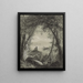 Lac George - Richard William Hubbard — quadro incorniciato alla parete