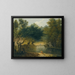 Una vista di St James's Park a Londra - Richard Wilson — quadro incorniciato alla parete