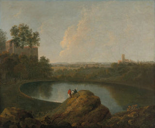 Le Tête du lac Nemi - Richard Wilson — vista dell’opera