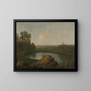 Le Tête du lac Nemi - Richard Wilson — quadro incorniciato alla parete