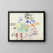 Boitsfort, il portale del parco - Rik Wouters — quadro incorniciato alla parete