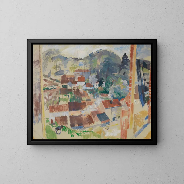 Finestra aperta su Bosvoorde - Rik Wouters — quadro incorniciato alla parete