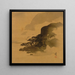 Rivage con uccelli - Shibata Zeshin — quadro incorniciato alla parete