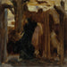 Rizpah, bozzetto a colori - Frederic Leighton — vista dell’opera