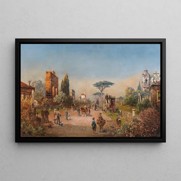 Robert Alott - A View of the Via Appia.webp