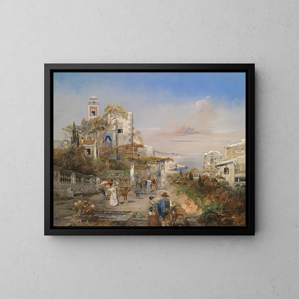 Caprice del sud - Robert Alott — quadro incorniciato alla parete