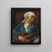 Il giocatore di mandolino - Robert Anning Bell — quadro incorniciato alla parete