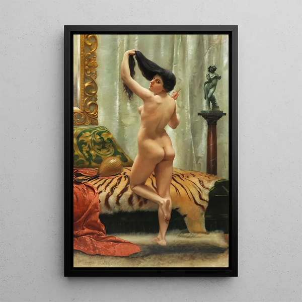 Devant le miroir - Robert Barrett Browning — quadro incorniciato alla parete
