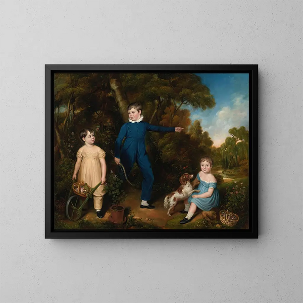 I bambini di Charles Kendal di Manchester - Robert Crozier — quadro incorniciato alla parete