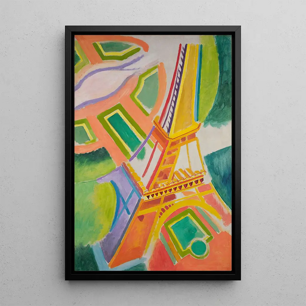Tour Eiffel - Robert Delaunay — quadro incorniciato alla parete
