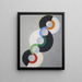 Rythme sans fin - Robert Delaunay — quadro incorniciato alla parete
