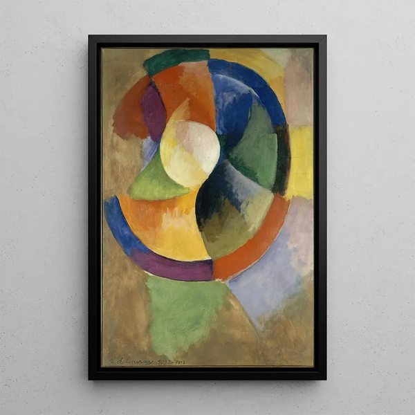 Formes circulaires Soleil n° 2 - Robert Delaunay — quadro incorniciato alla parete