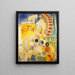 Squadra di Cardiff - Robert Delaunay — quadro incorniciato alla parete